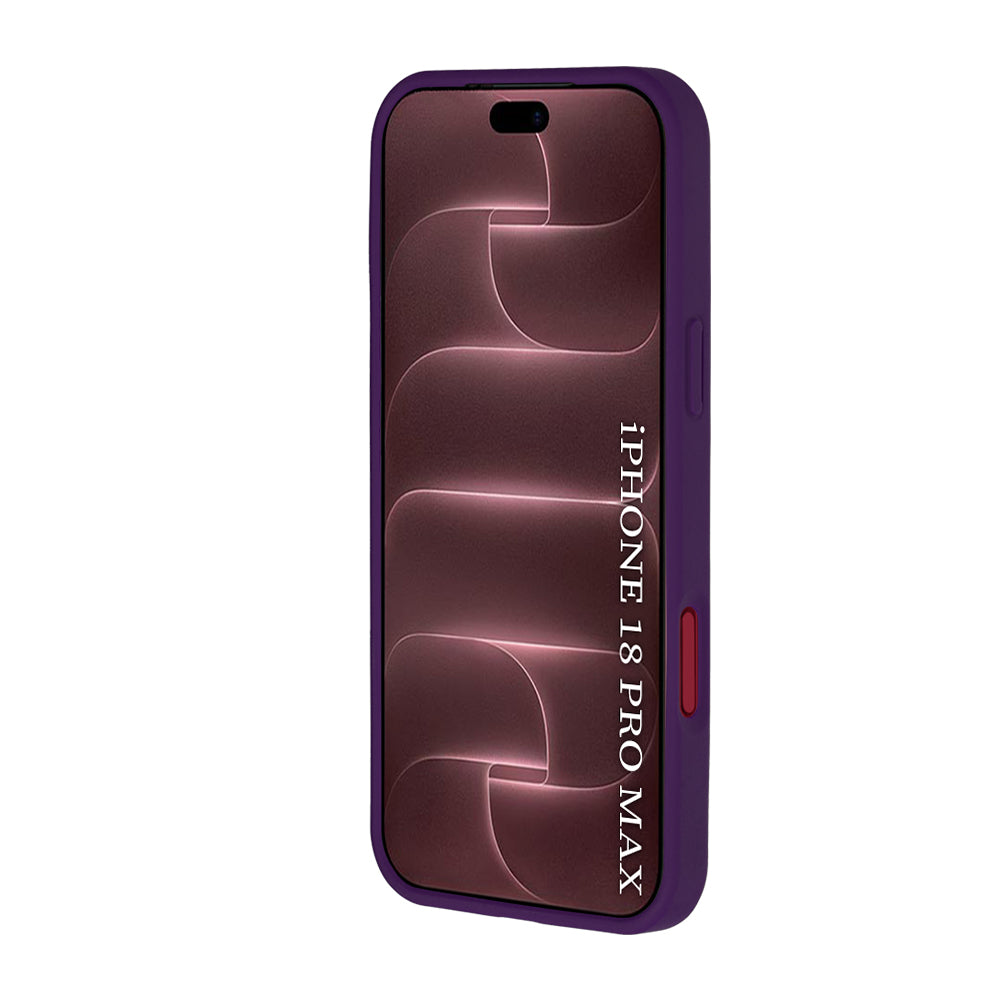 Techsuit iPhone 18 Pro Max / iPhone 17 Pro Max - Σκληρή Θήκη MagSafe με Πλαίσιο Σιλικόνης - MagSafe Pro - Purple
