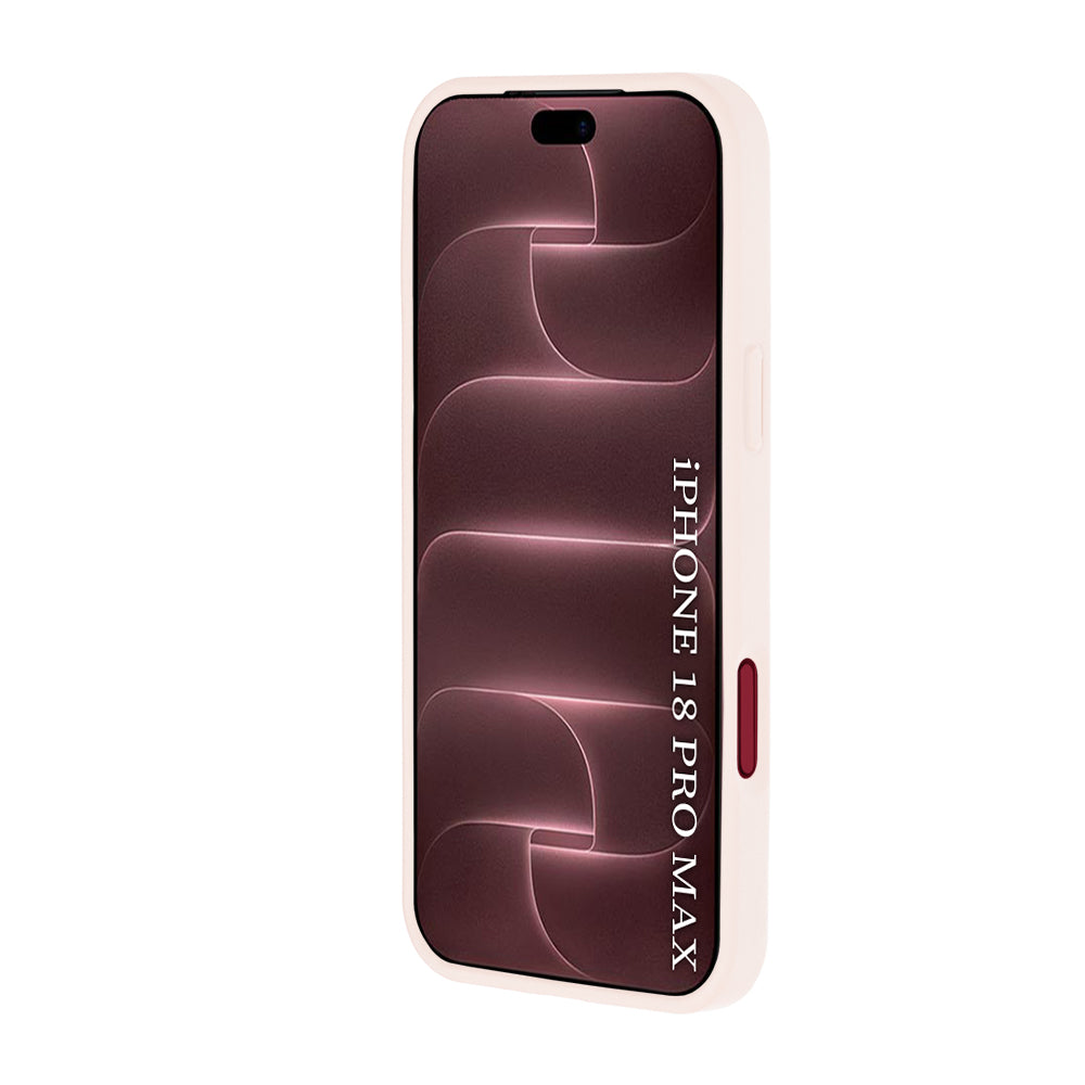 Techsuit iPhone 18 Pro Max / iPhone 17 Pro Max - Σκληρή Θήκη MagSafe με Πλαίσιο Σιλικόνης - MagSafe Pro - Nude Pink