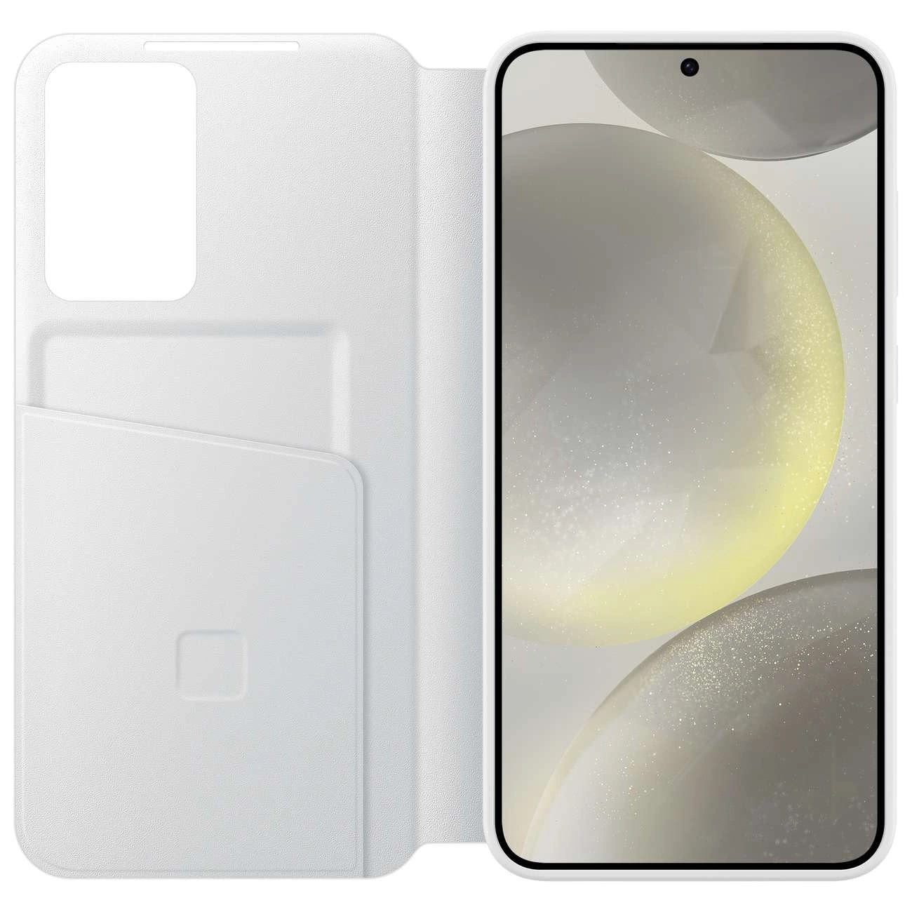 Samsung Smart View Wallet - Samsung Galaxy S24+ Θήκη Πορτοφόλι - White - EF - ZS926CWEGWW