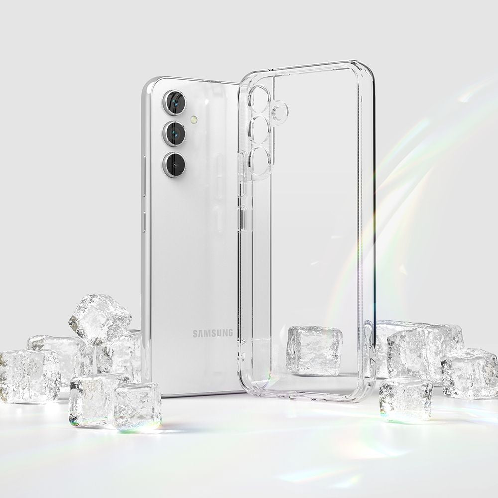 Ringke Samsung Galaxy A54 5G Fusion Σκληρή Θήκη με Πλαίσιο Σιλικόνης - Διάφανη