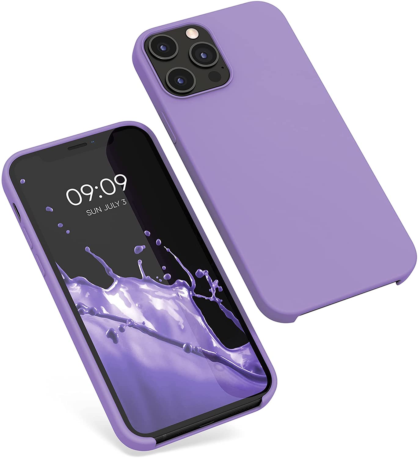 KW iPhone 12 Pro Max Θήκη Σιλικόνης Rubber TPU - Violet Purple - 52644.222