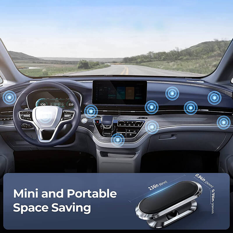 Joyroom Μαγνητική Βάση για Ταμπλό Αυτοκινήτου - Silver - JR - ZS227