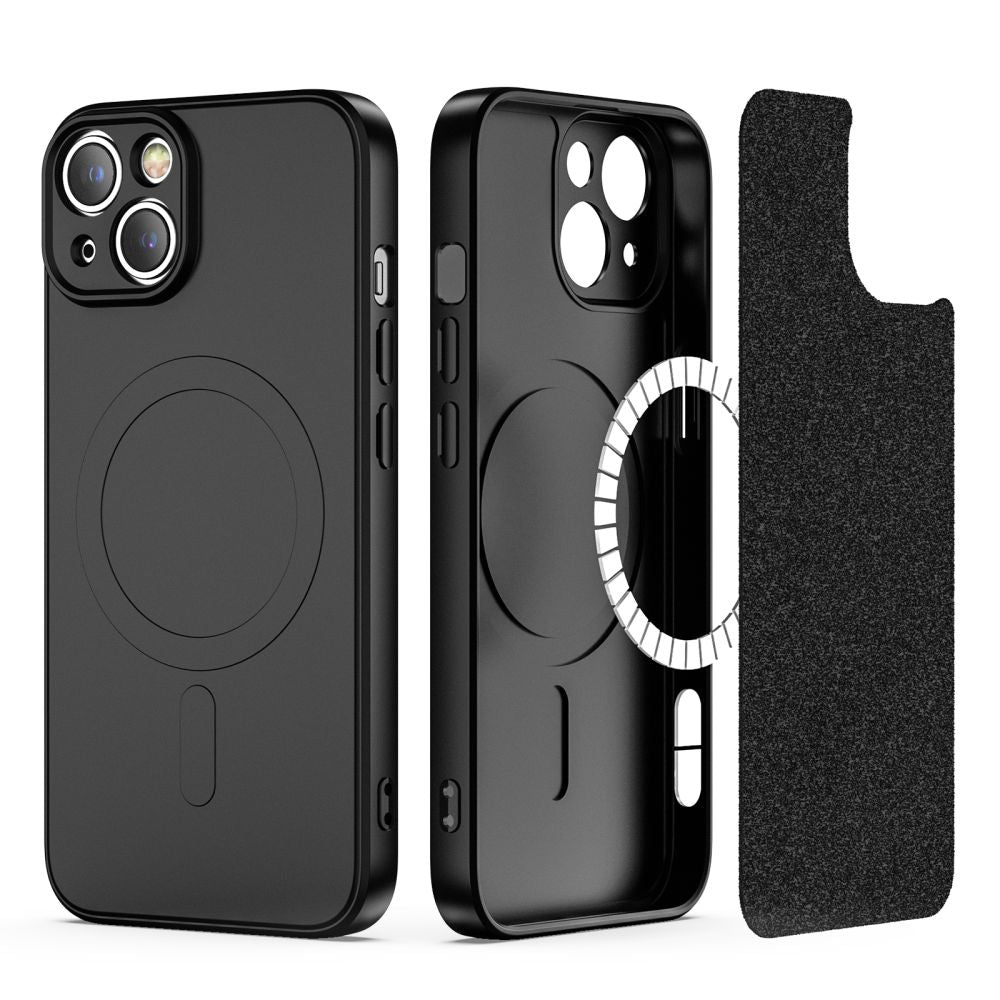 Tech - Protect iPhone 14 Plus / iPhone 15 Plus Icon Magsafe Θήκη Σιλικόνης TPU - Black