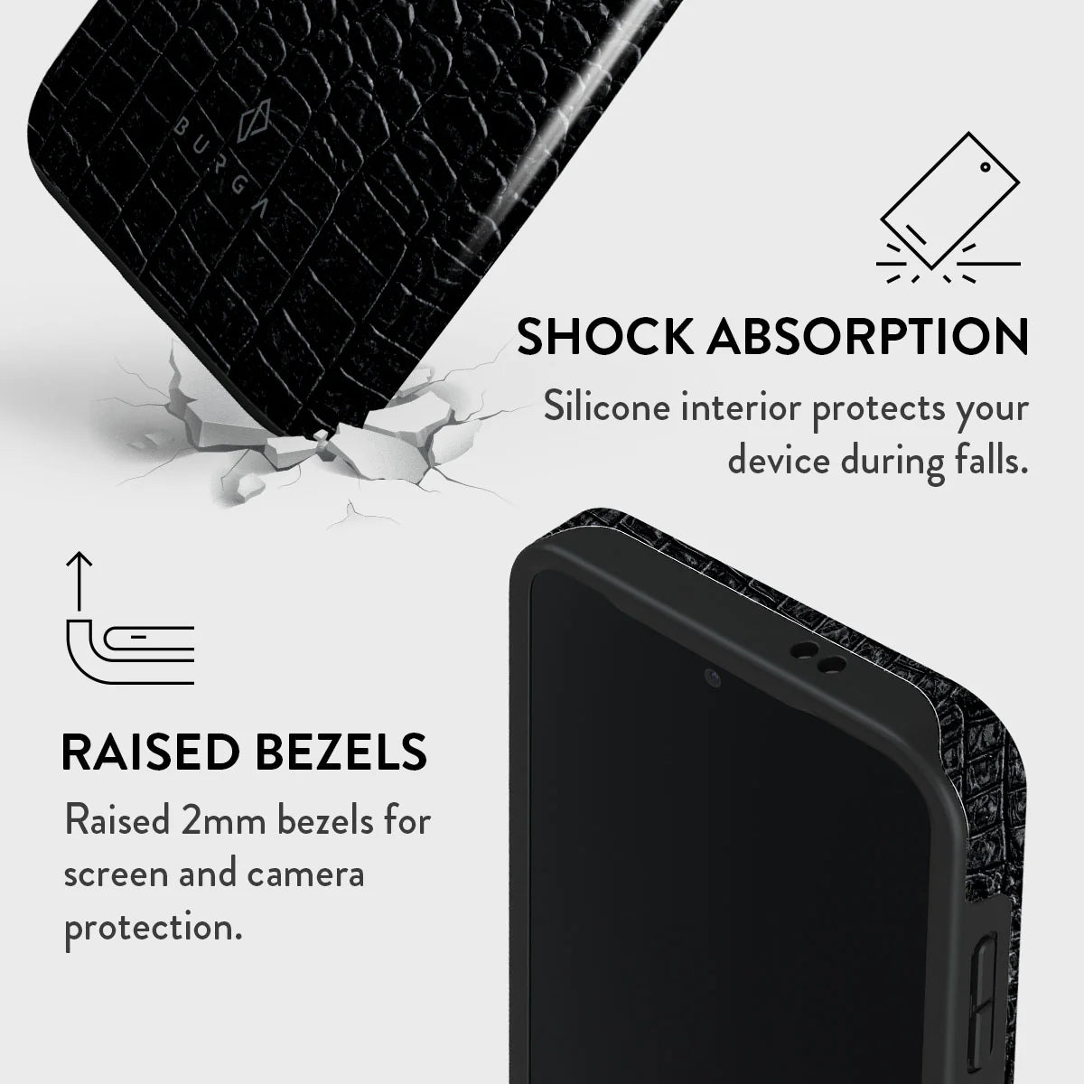 Burga Samsung Galaxy S24 Fashion Tough Σκληρή Θήκη - Reaper's Touch