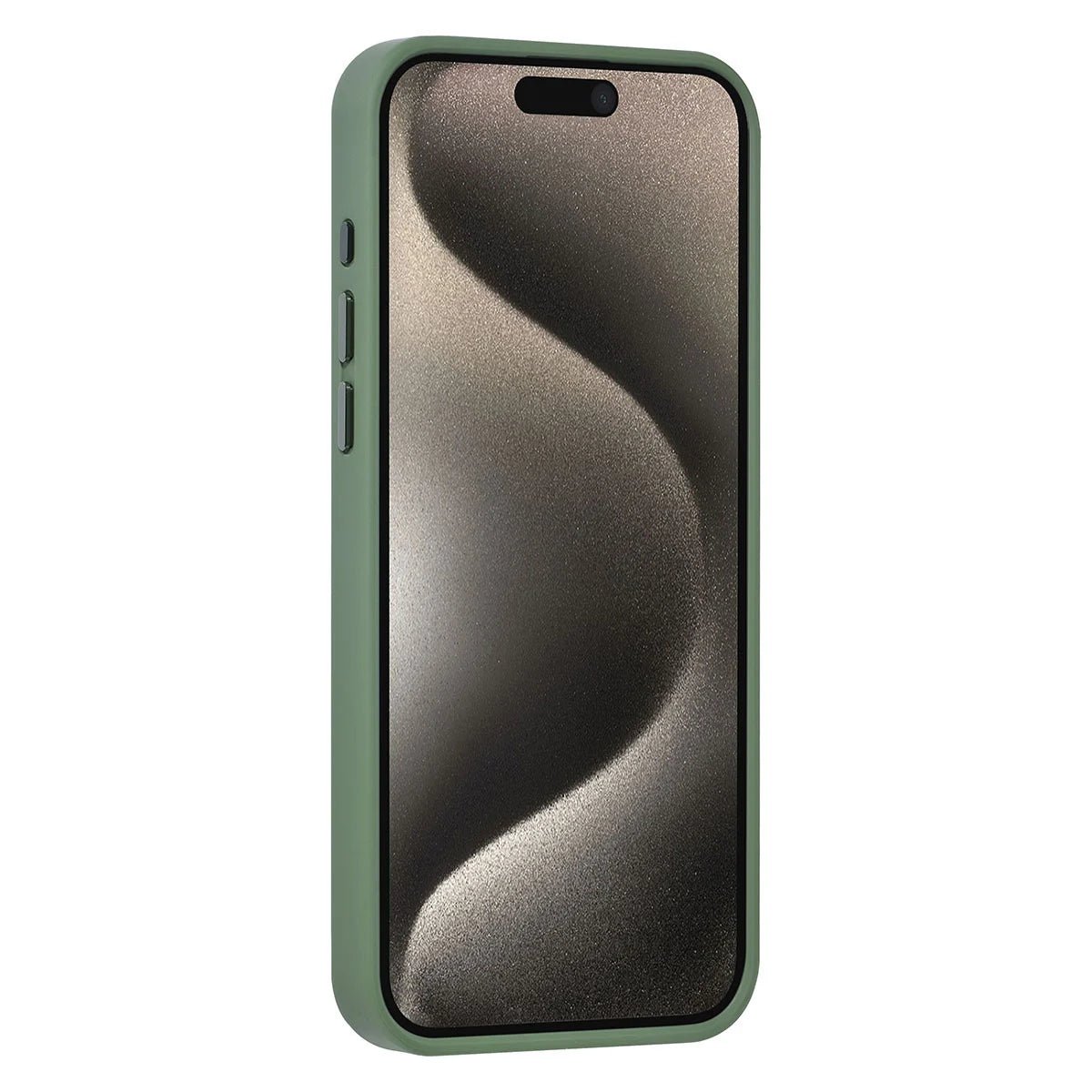 Tuniq iPhone 15 Pro Max - Σκληρή MagSafe Θήκη με Περιστρεφόμενο Δαχτυλίδι Συγκράτησης - Πράσινο