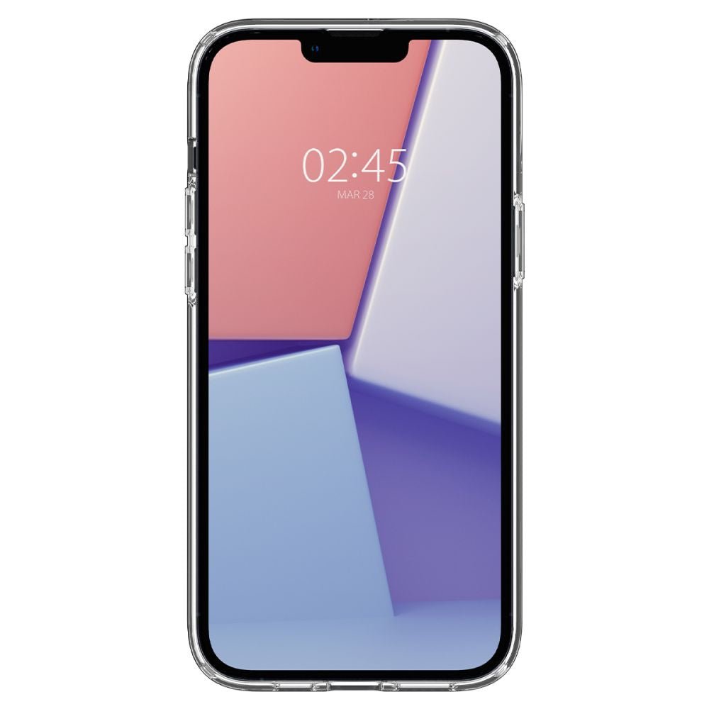 Spigen iPhone 14 Plus / iPhone 15 Plus Ultra Hybrid Mag Σκληρή Θήκη με Πλαίσιο Σιλικόνης Και MagSafe - White / Διάφανη