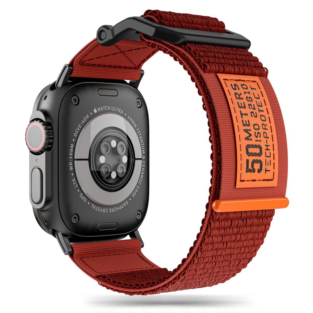 Tech - Protect Λουράκι Apple Watch 4/5/6/7/8/9/10/11 - SE (1/2/3) - ULTRA (1/2/3) - 44/45/46/49mm Scout - Orange