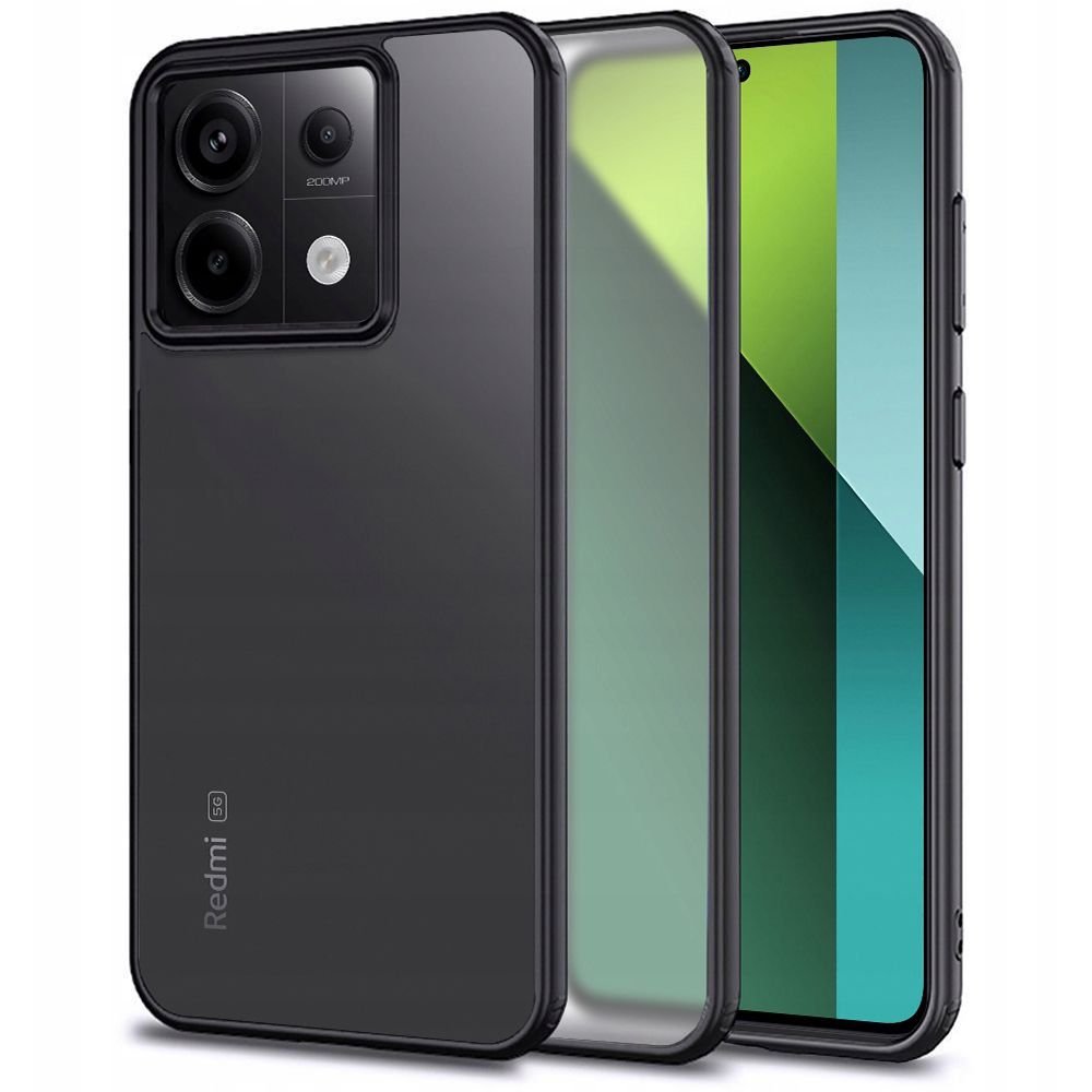 Tech - Protect Xiaomi Redmi Note 13 Pro 5G / Poco X6 5G MagMat Σκληρή Θήκη με Πλαίσιο Σιλικόνης - Matte Black