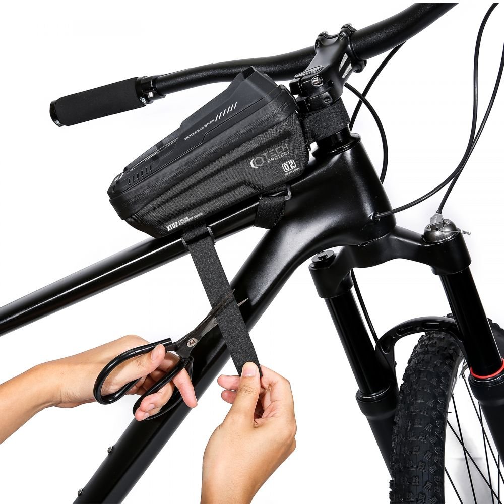 Tech - Protect XT2 Bike Front Storage Bag - Universal Τσάντα Αποθήκευσης για Ποδήλατο 1L - Black