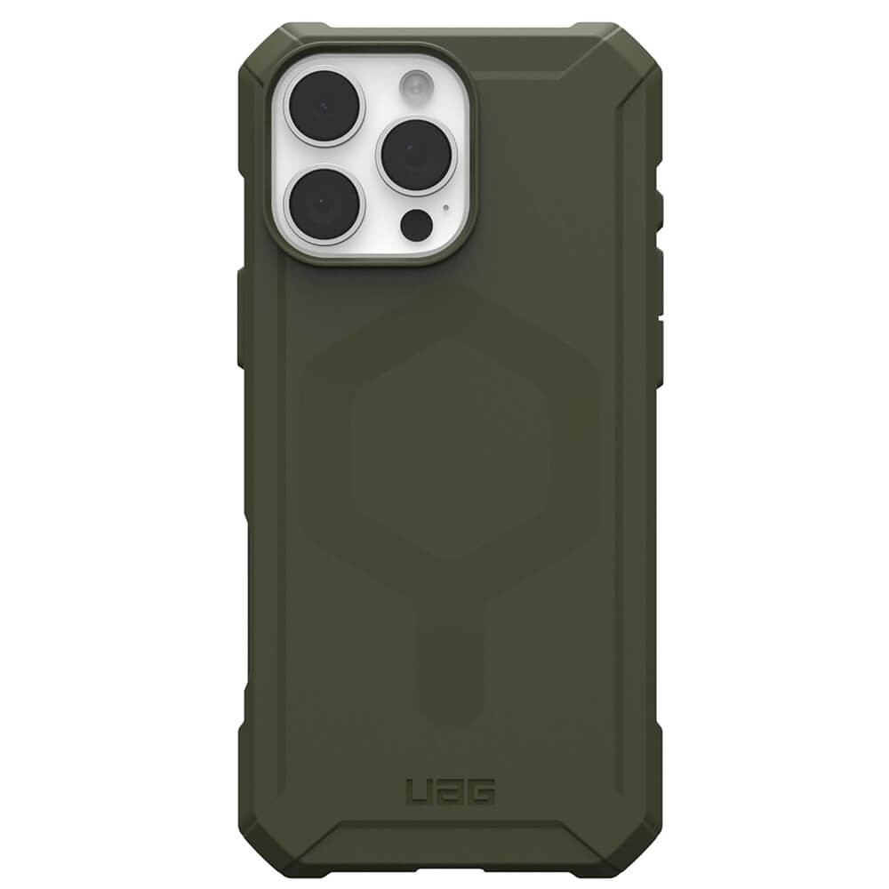 UAG iPhone 16 Pro Essential Armor MagSafe Θήκη Σιλικόνης TPU με MagSafe - Olive Drab
