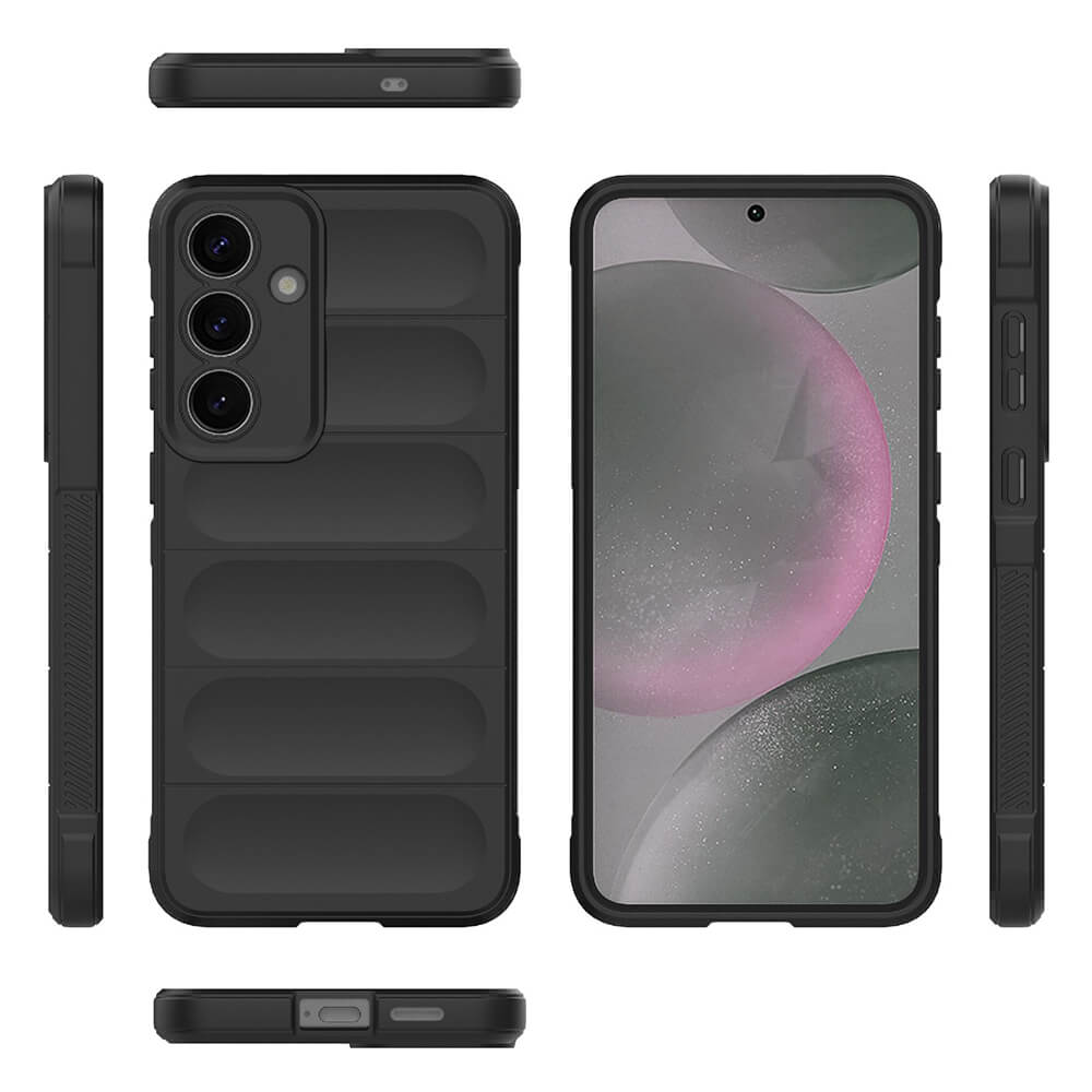 Techsuit Samsung Galaxy S25 Plus Magic Shield Θήκη Σιλικόνης TPU - Black