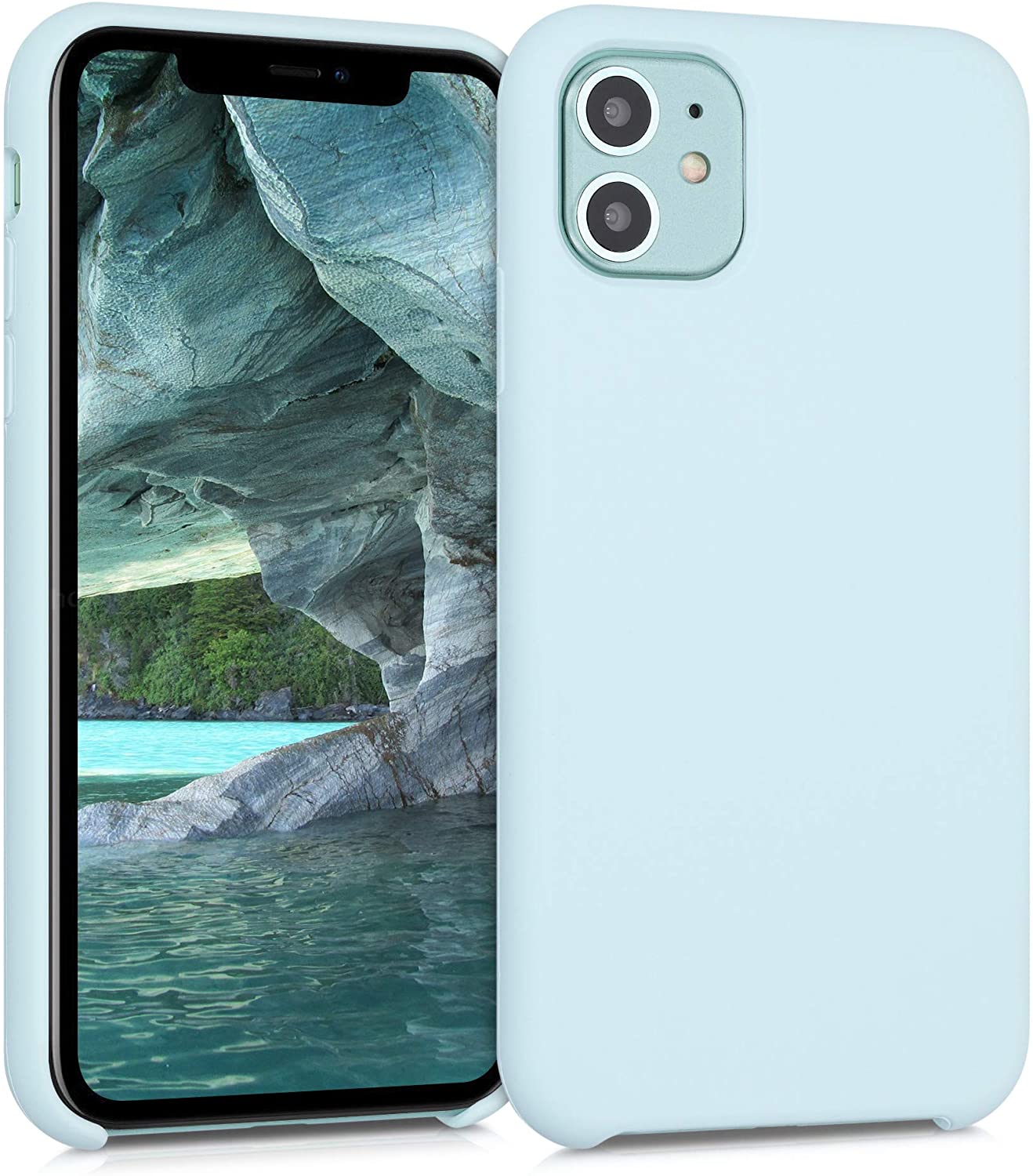KW iPhone 11 Θήκη Σιλικόνης Rubber TPU - Frosty Mint - 49724.200