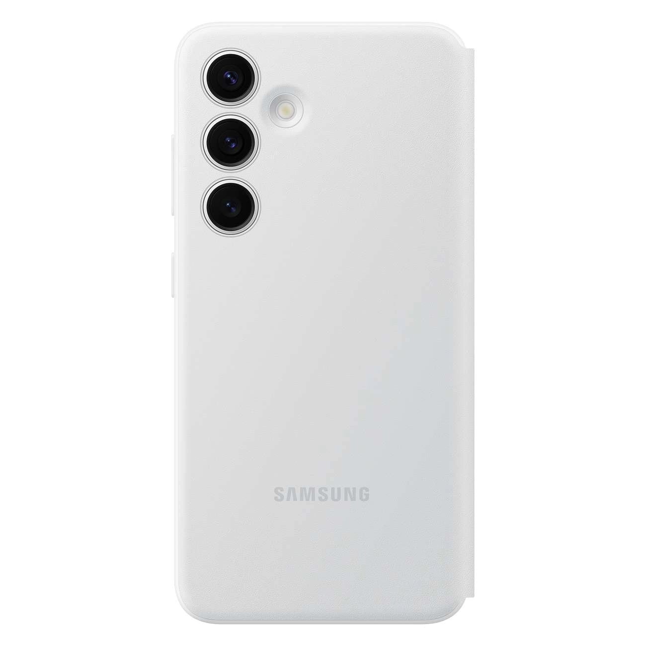 Samsung Smart View Wallet - Samsung Galaxy S24 Θήκη Πορτοφόλι - White - EF - ZS921CWEGWW