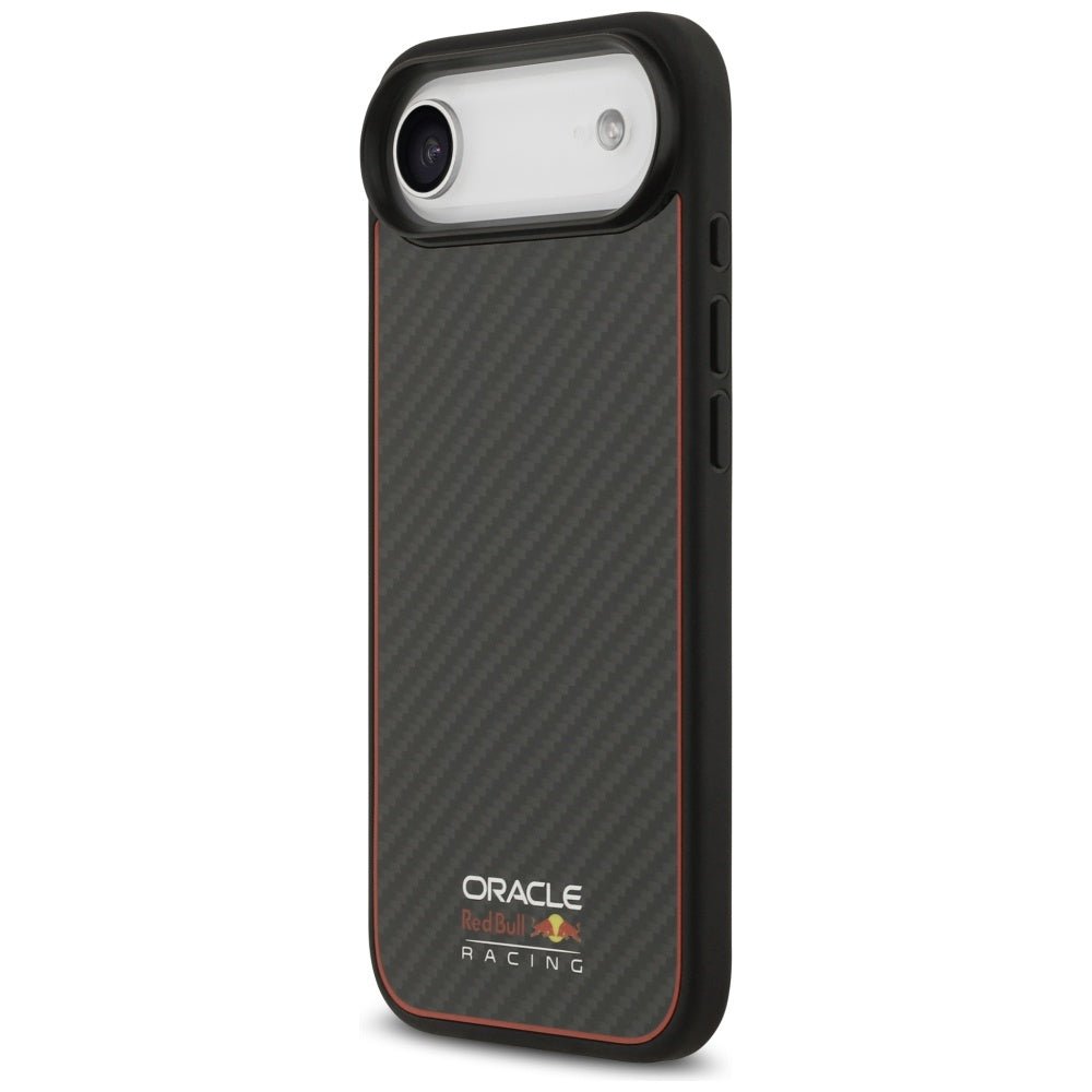 Red Bull iPhone Air - Kevlar Logo Matt MagSafe - Σκληρή Θήκη με Πλαίσιο Σιλικόνης - Black - RBHMP17M24CFOSK