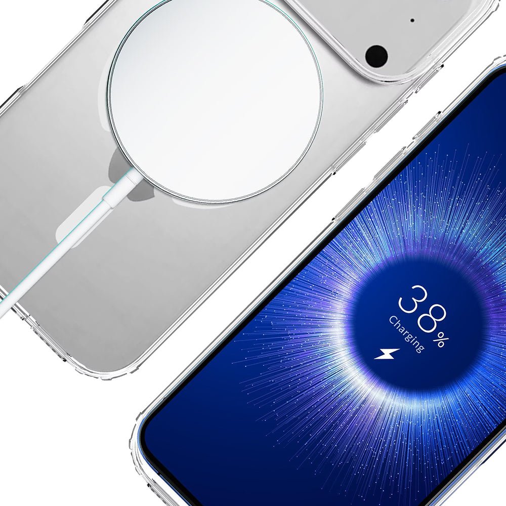 3MK iPhone 17 Pro Max Θήκη Σιλικόνης με MagSafe - Armor MagCase - Clear