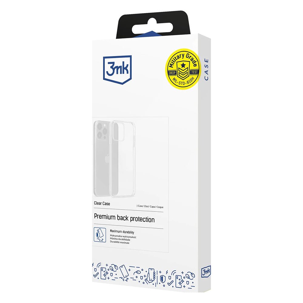 3MK iPhone 17 Pro Θήκη Σιλικόνης TPU - Clear Case - Clear