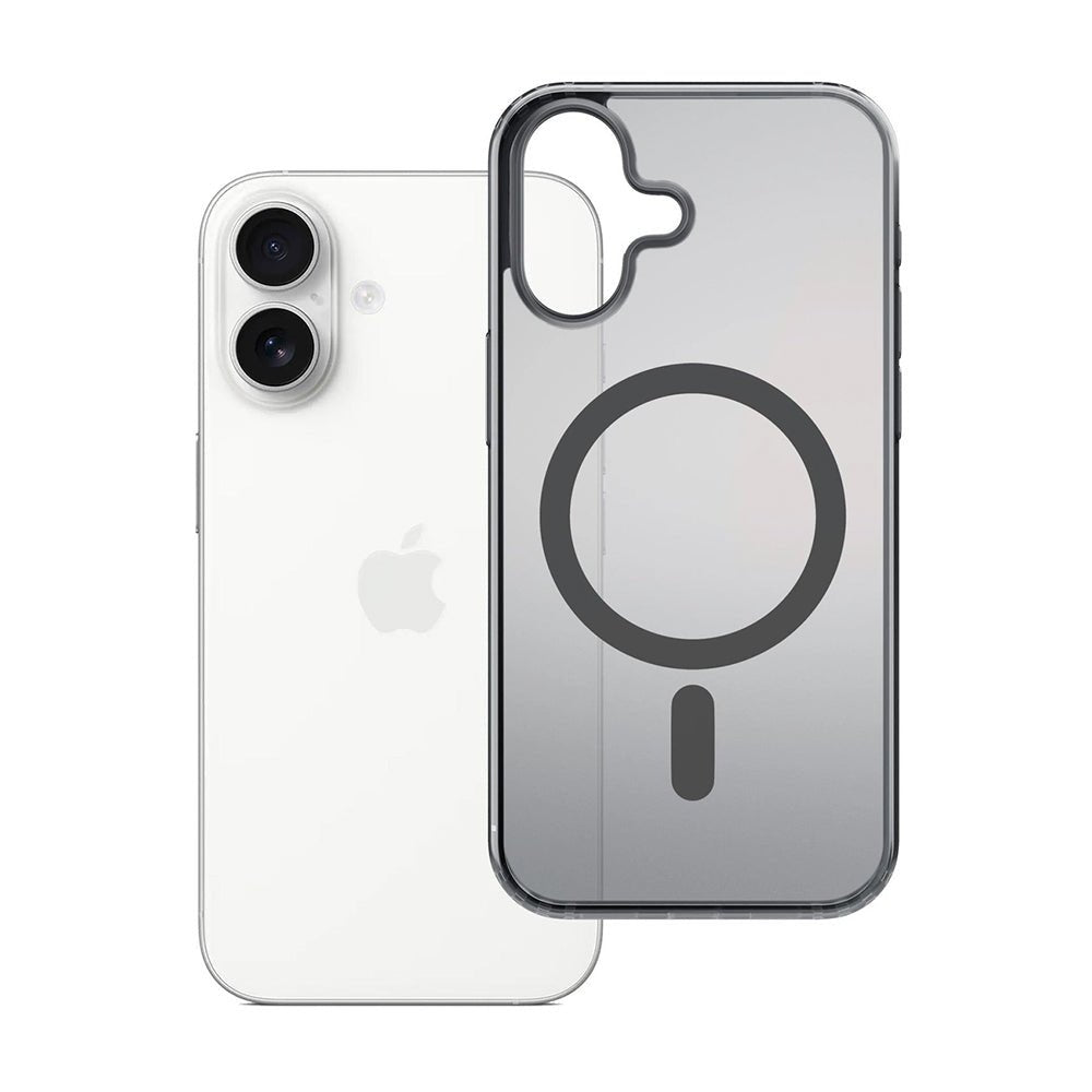 3MK iPhone 17 Σκληρή Θήκη με Πλαίσιο Σιλικόνης και MagSafe - Frosty MagCase - Grey