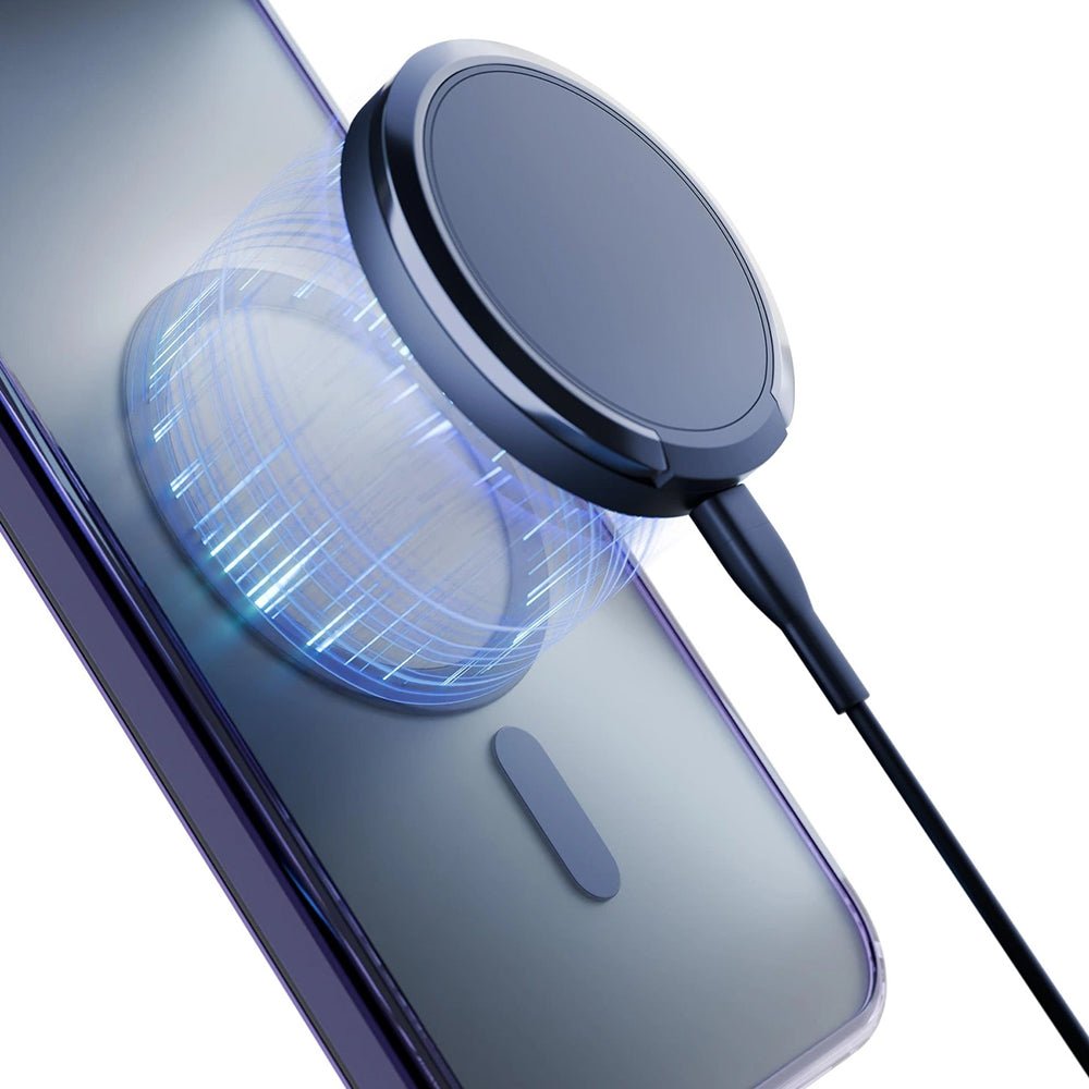 3MK iPhone 17 Σκληρή Θήκη με Πλαίσιο Σιλικόνης και MagSafe - Frosty MagCase - Purple