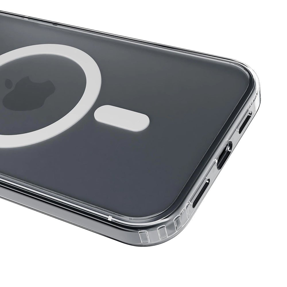 3MK iPhone 17 Σκληρή Θήκη με Πλαίσιο Σιλικόνης και MagSafe - Frosty MagCase - White
