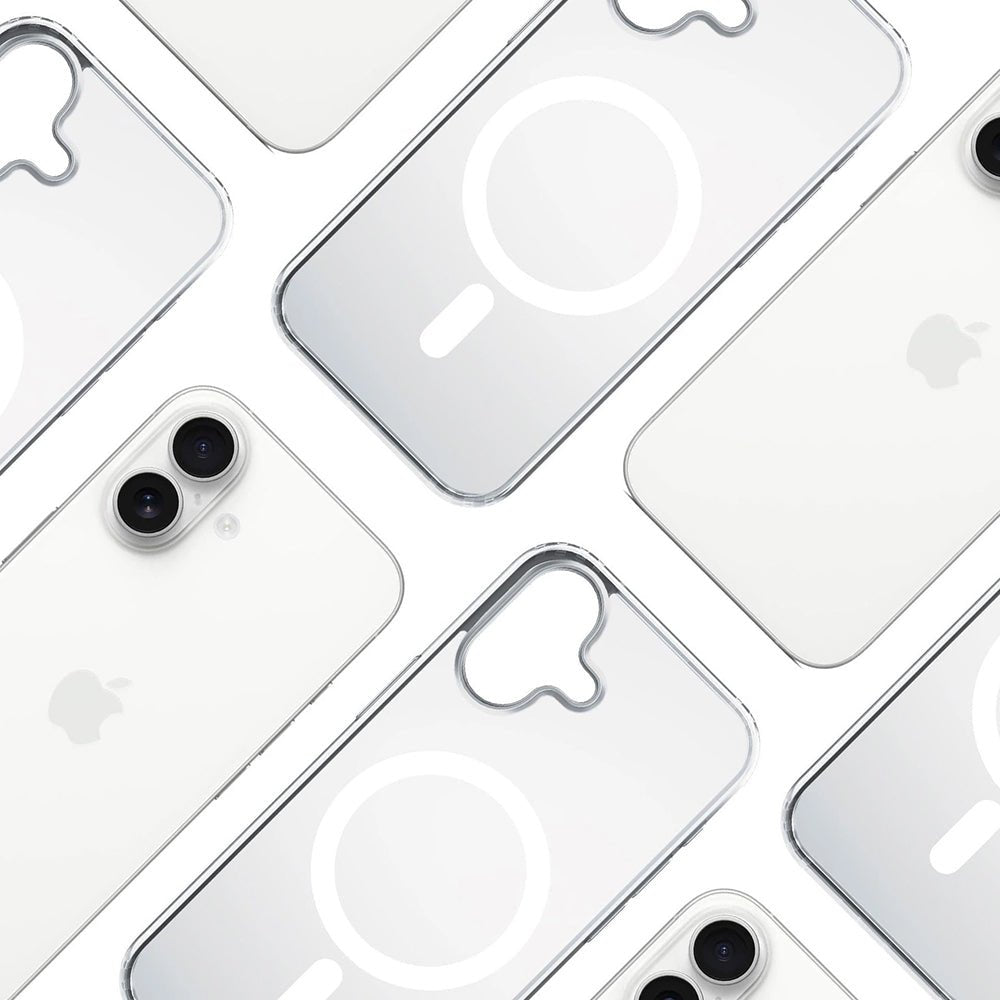 3MK iPhone 17 Σκληρή Θήκη με Πλαίσιο Σιλικόνης και MagSafe - Frosty MagCase - White