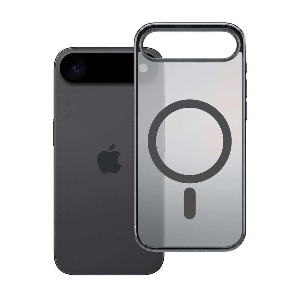 3MK iPhone Air Σκληρή Θήκη με Πλαίσιο Σιλικόνης και MagSafe - Frosty MagCase - Grey