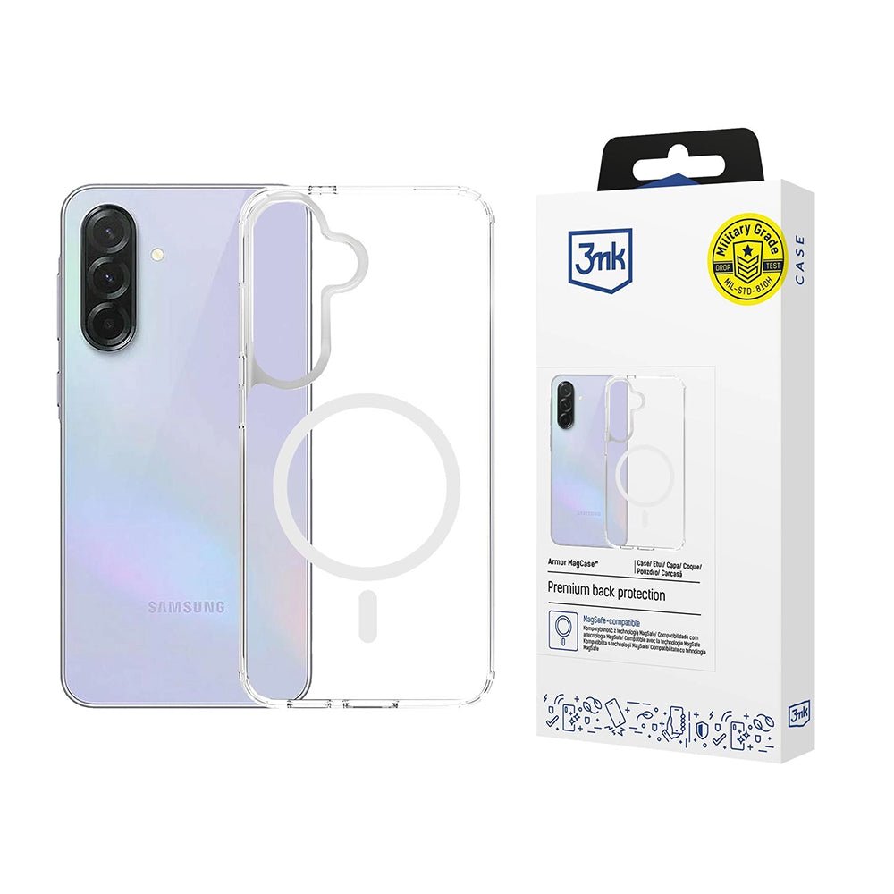 3MK Samsung Galaxy A37 5G Θήκη Σιλικόνης με MagSafe - Armor MagCase - Clear
