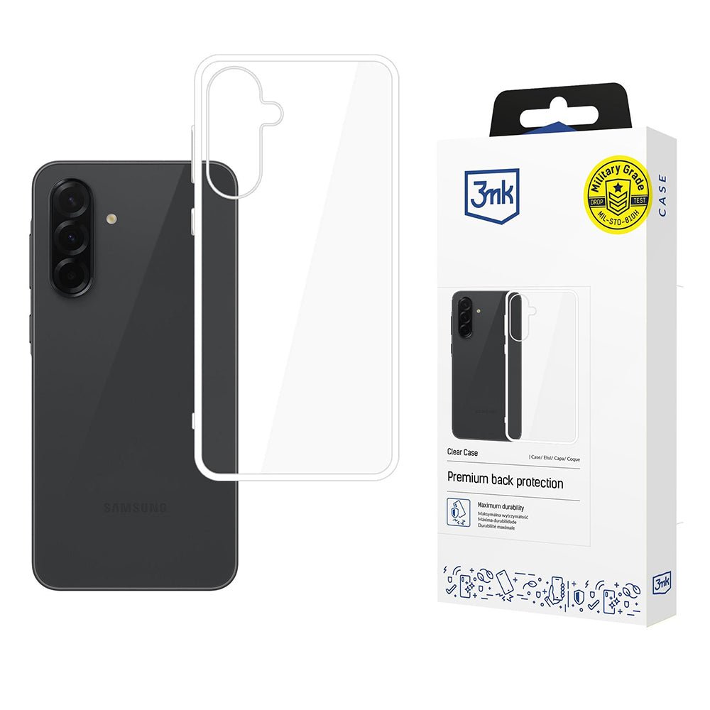3MK Samsung Galaxy A37 5G Θήκη Σιλικόνης TPU - Clear Case - Clear