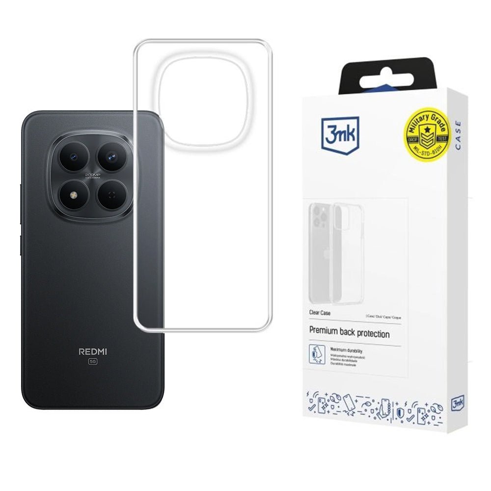 3MK Xiaomi Redmi Note 15 Pro 5G Θήκη Σιλικόνης TPU - Clear Case - Clear