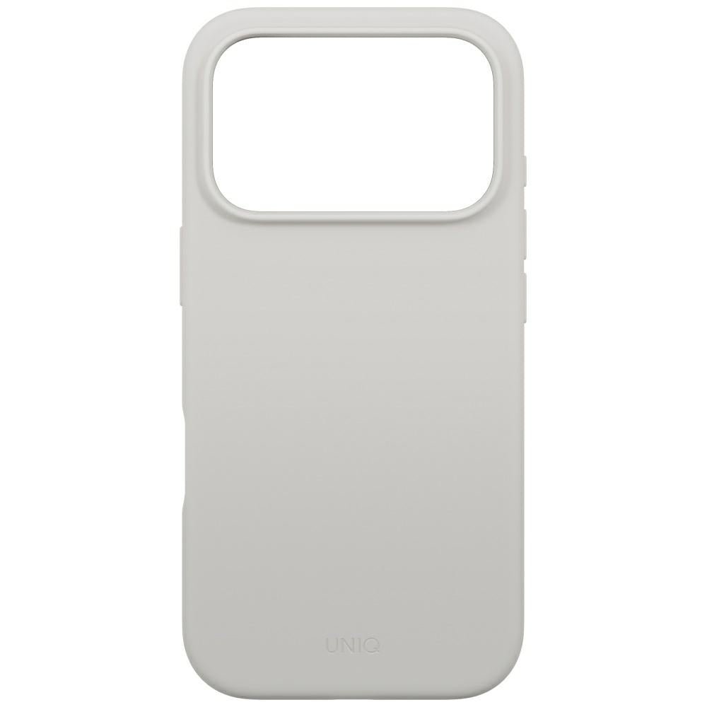 Uniq iPhone 17 Pro - Lino - Θήκη Σιλικόνης με MagSafe - Light Grey