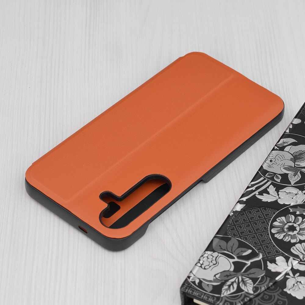 Techsuit Samsung Galaxy S25 Plus - eFold Series - Θήκη Βιβλίο - Orange