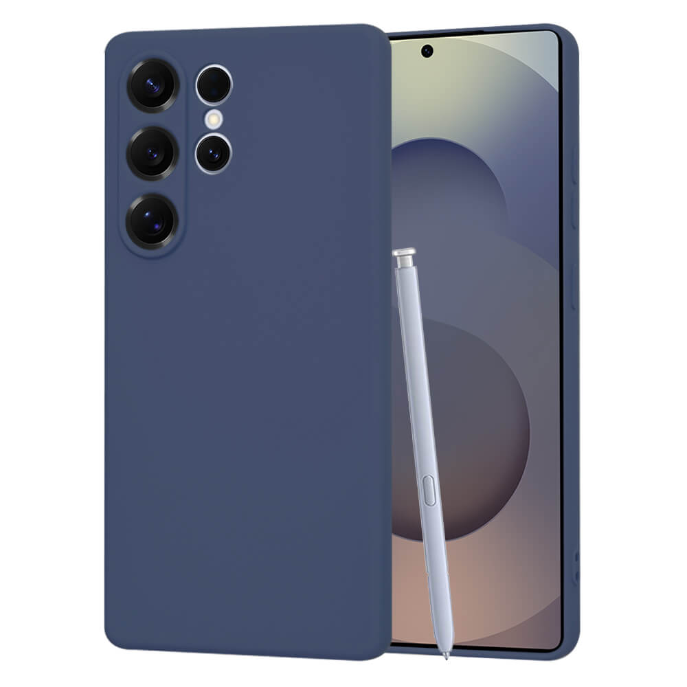 Techsuit Samsung Galaxy S25 Ultra SoftFlex Θήκη Σιλικόνης - Navy Blue