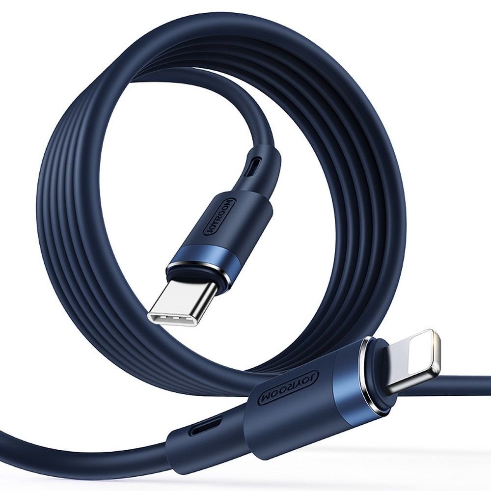 Joyroom S - 1224N9 Liquid Silicone PD 20W - Καλώδιο Δεδομένων και Φόρτισης Type - C to Lightning 1.2M - Blue