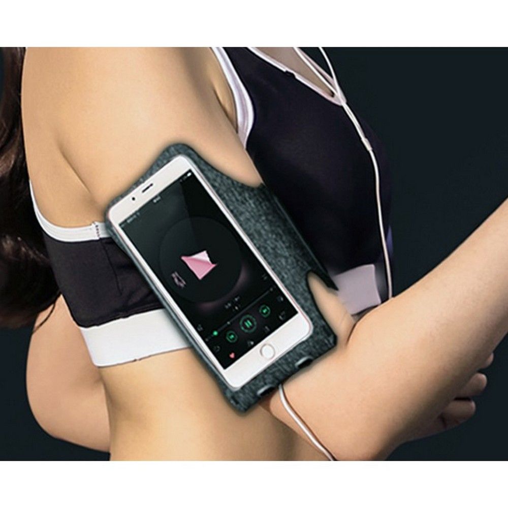 Tech - Protect G10 Universal Sport Armband - 158 x 78 x 8 mm - για κινητά έως 6,5'' - Grey