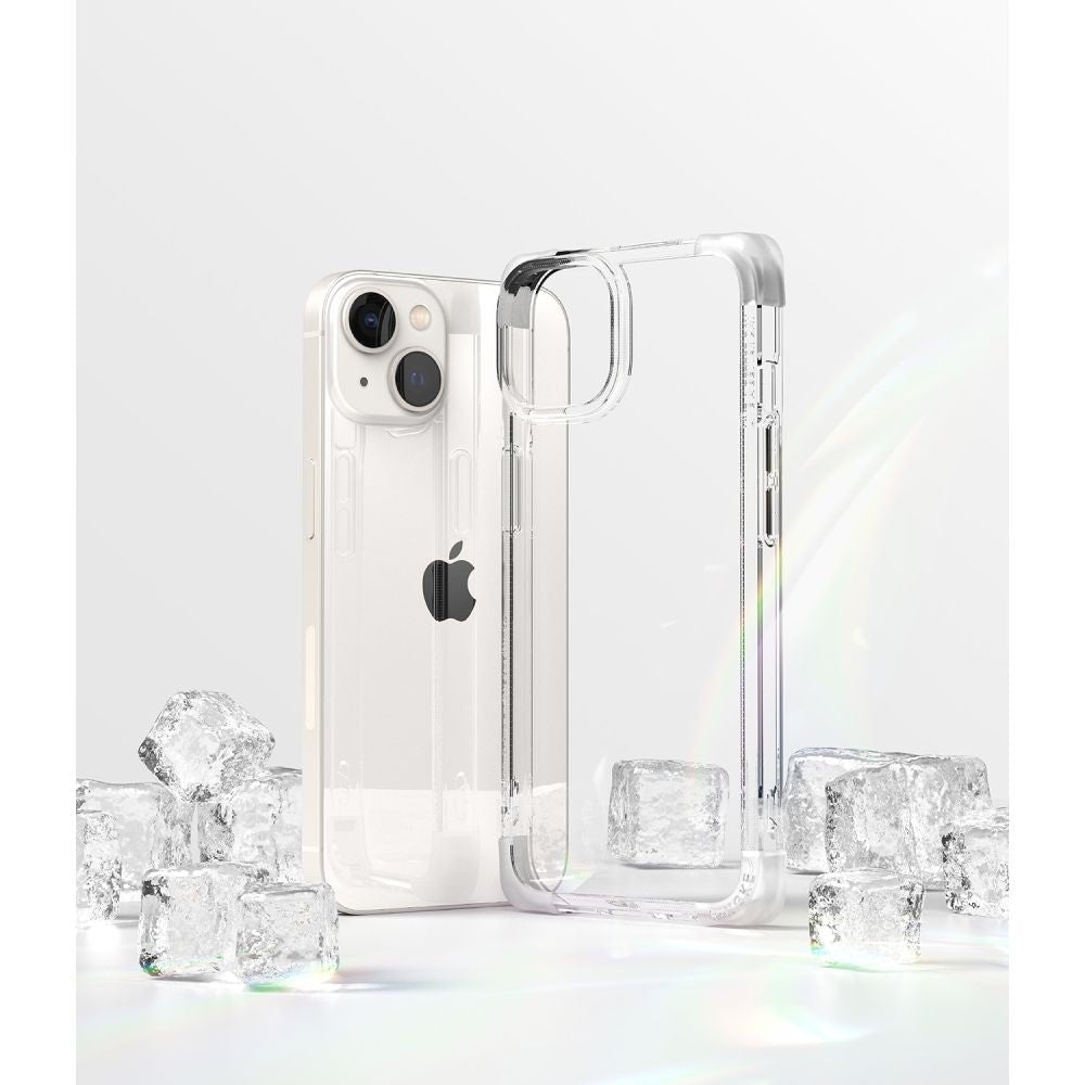Ringke iPhone 14 Plus / iPhone 15 Plus Fusion Bumper Σκληρή Θήκη με Πλαίσιο Σιλικόνης - Διάφανη