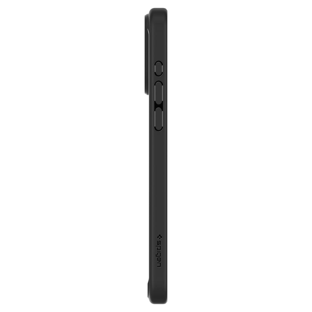 Spigen iPhone 15 Pro Max Ultra Hybrid Σκληρή Θήκη με Πλαίσιο Σιλικόνης - Matte Black