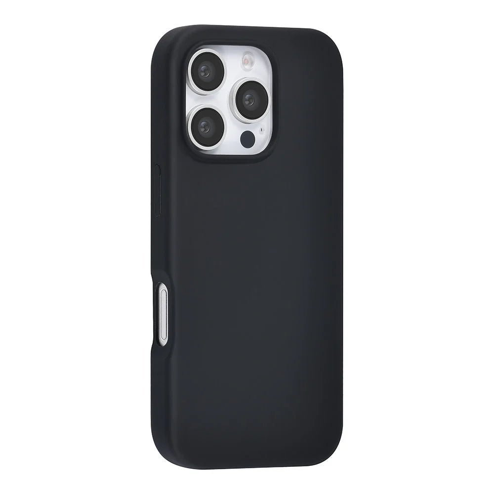 Tuniq iPhone 16 Pro Premium Liquid Silicone Θήκη Σιλικόνης - Μαύρη