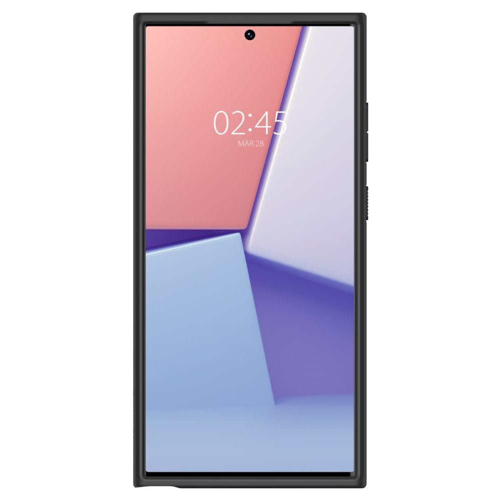 Spigen Samsung Galaxy S23 Ultra - Ultra Hybrid Σκληρή Θήκη με Πλαίσιο Σιλικόνης - Matte Black