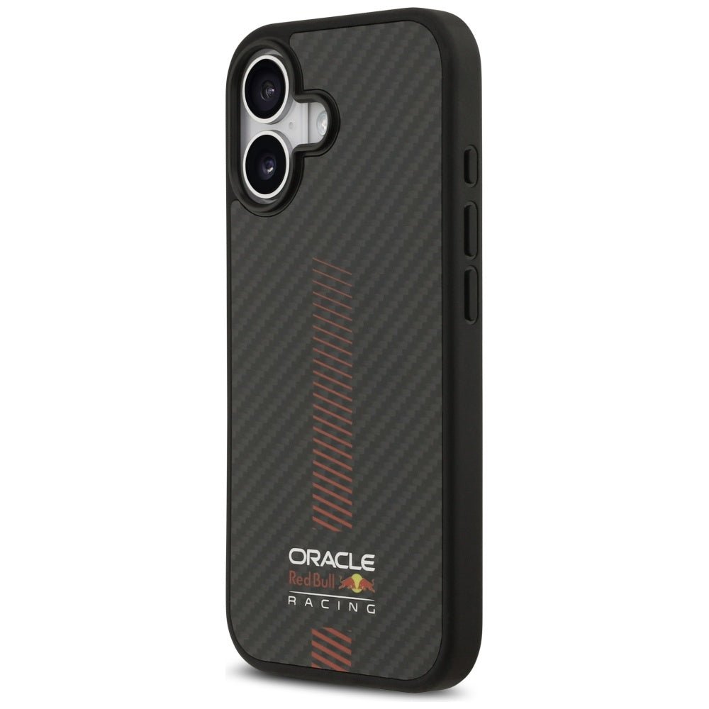 Red Bull iPhone 17 - Kevlar Powerbar MagSafe - Σκληρή Θήκη με Πλαίσιο Σιλικόνης - Black - RBHMP17S24CFGSMK