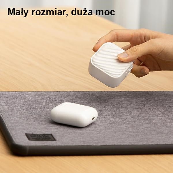 Uniq Verge Pro 66W GaN Οικιακός Φορτιστής Γρήγορης Φόρτισης Type - C - Cloud White