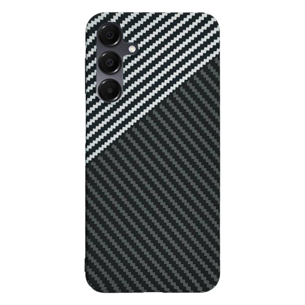 Techsuit Samsung Galaxy A16 4G / A16 5G Σκληρή Θήκη Carbonite FiberShell - Stealth Gray
