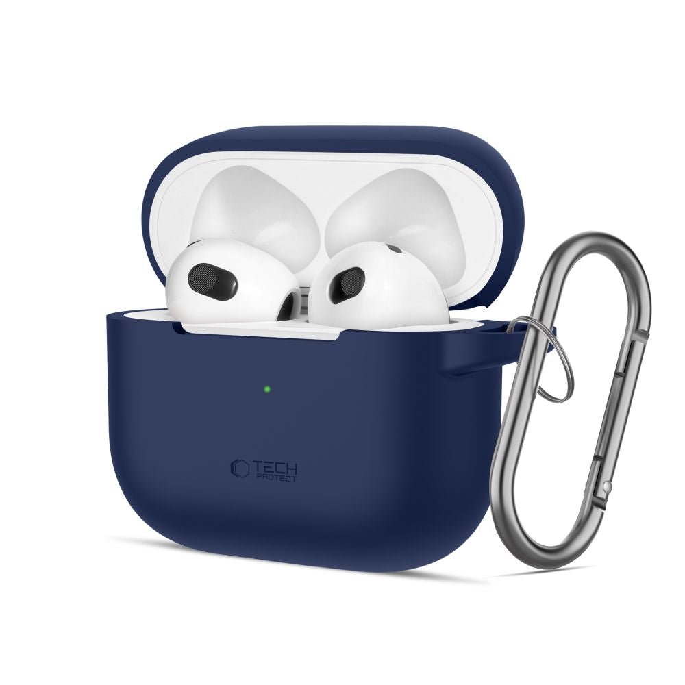Tech - Protect AirPods 3 Θήκη Σιλικόνης - Silicone Hook - Navy Blue
