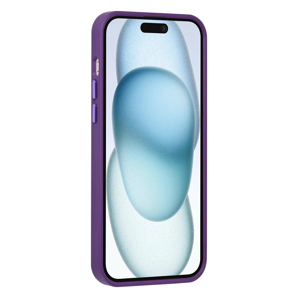 Tuniq iPhone 15 Plus / 14 Plus - Σκληρή MagSafe Θήκη με Περιστρεφόμενο Δαχτυλίδι Συγκράτησης - Μοβ