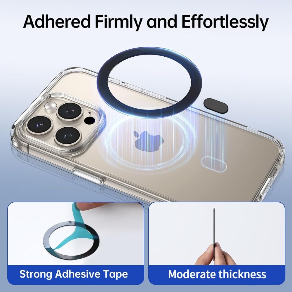 Tech - Protect MMP - 100 Magnetic Δακτύλιος MagSafe - 2 Τεμάχια - Black / White