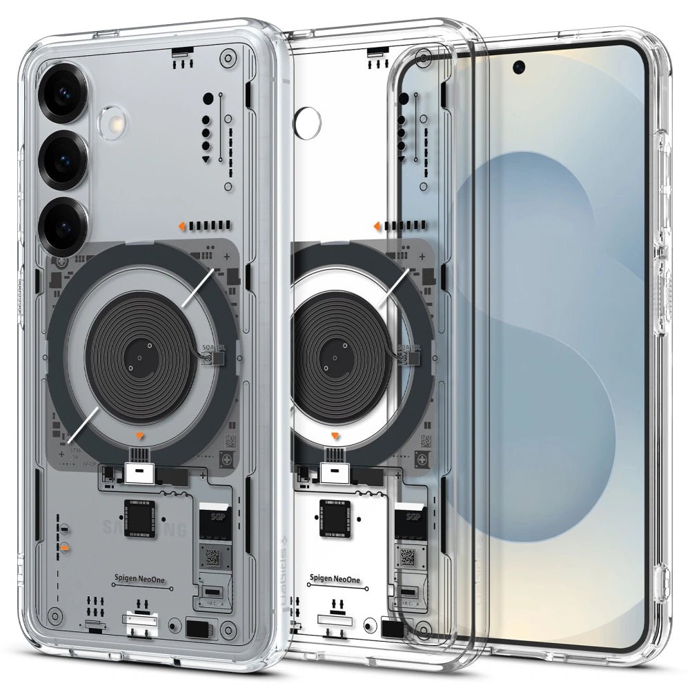 Spigen Samsung Galaxy S25 - Ultra Hybrid Mag Σκληρή Θήκη με Πλαίσιο Σιλικόνης Και MagSafe - Neo One
