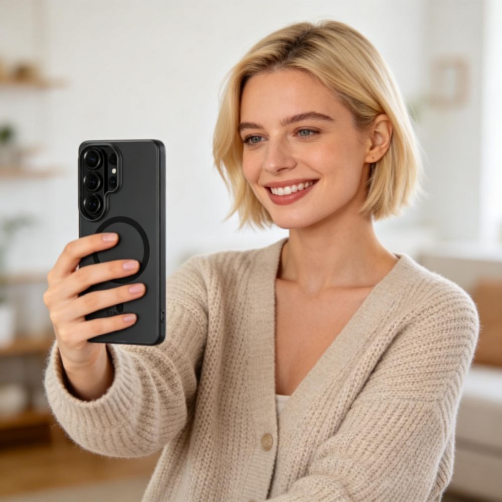 Tech - Protect Samsung Galaxy S26 Ultra - Σκληρή Θήκη με MagSafe - MagSlim - Matte / Black