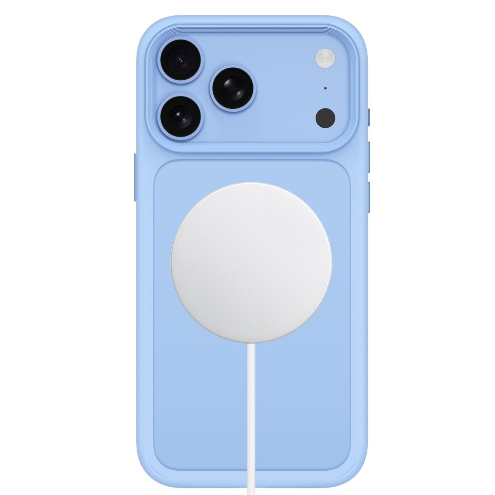 Tech-Protect iPhone 18 Pro / iPhone 17 Pro - Σκληρή Θήκη MagSafe με Πλαίσιο Σιλικόνης - MagMat MagSafe CC - Matte Light Blue
