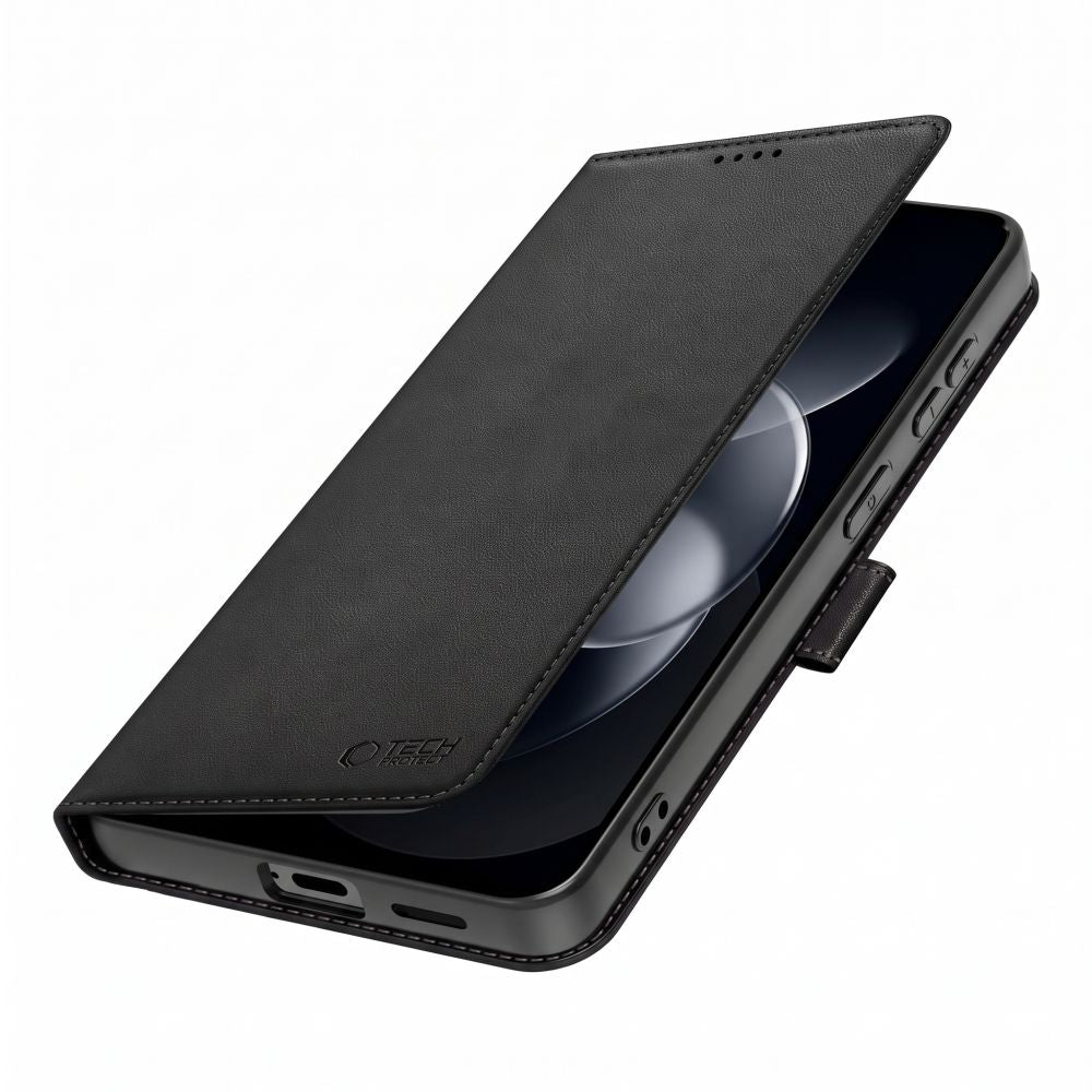 Tech-Protect Xiaomi Redmi Note 17 Pro 5G - Θήκη Πορτοφόλι Stand από Δερματίνη - Wallet - Matte Black