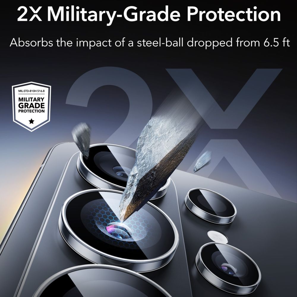 ESR Samsung Galaxy S26 Ultra - Αντιχαρακτικό Γυαλί για την Κάμερα - Armorite - Clear
