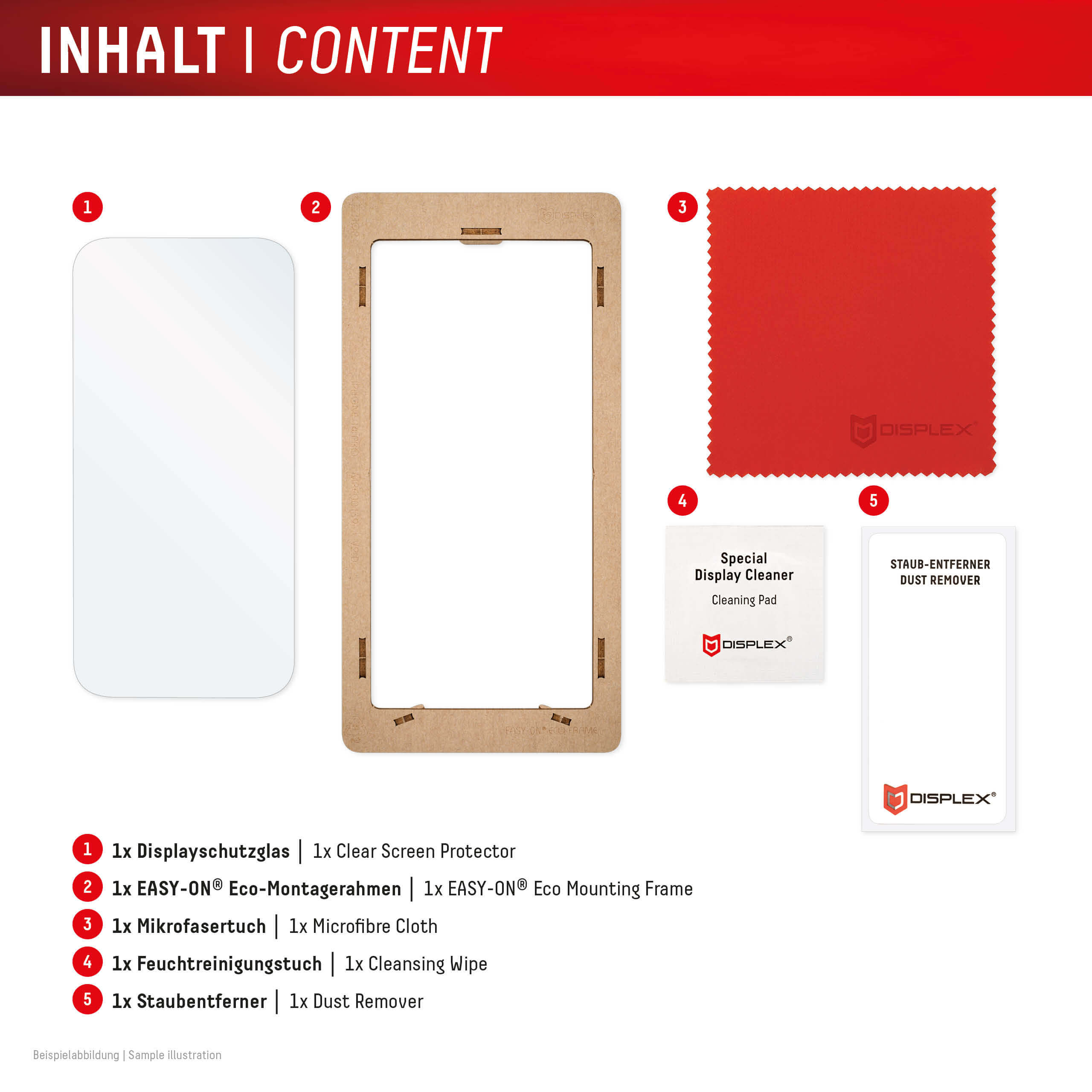 Displex iPhone 16 Pro Max - Premium Real Glass 2D - Προστασία Οθόνης - Αντιχαρακτικό Γυαλί / Tempered Glass - Διάφανο