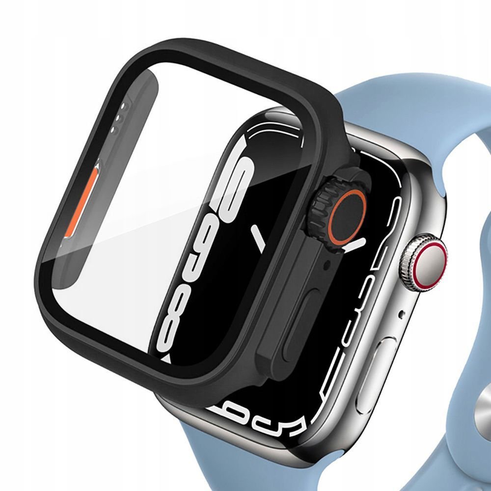 Tech - Protect Θήκη Apple Watch 10/11 - 46mm Defense 360 με Προστασία Οθόνης - Black / Orange